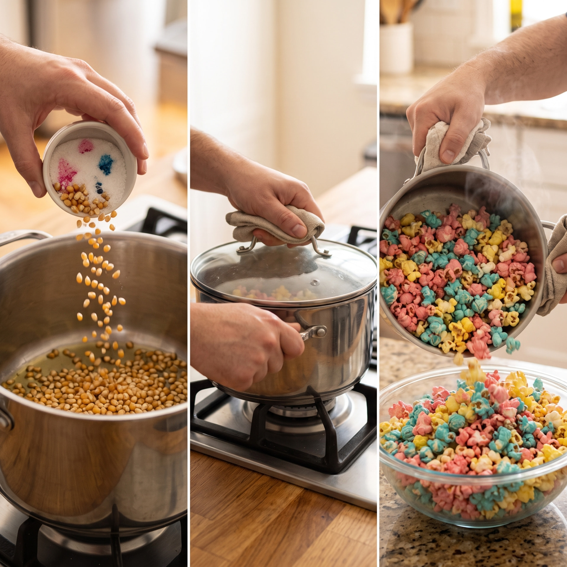 foto del proceso de preparación en cocina